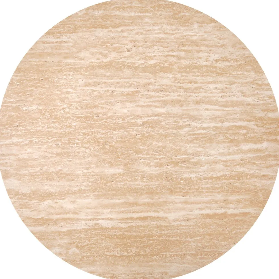 Stolik kawowy Travertino okrągły duży