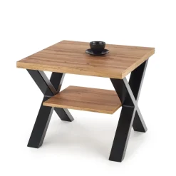 Stolik kawowy Venom S dąb wotan/czarny