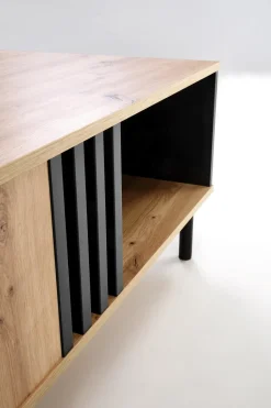 Stolik kawowy Zarak dąb artisan/czarny