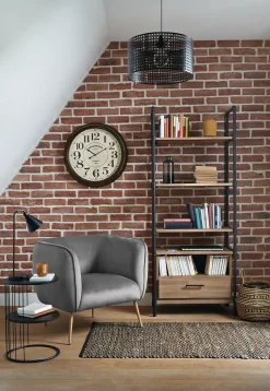 Stolik Kobu okrągły czarny