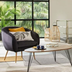 Stolik Neile L naturalny