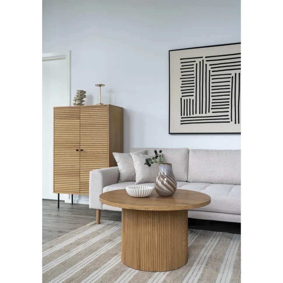 Stolik pomocniczy Boavista 80cm naturalny