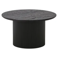 Stolik pomocniczy Boavista 80cm brązowy  ciemny