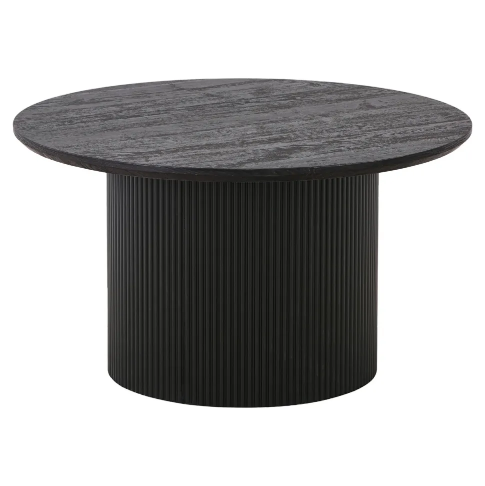 Stolik pomocniczy Boavista 80cm brązowy ciemny