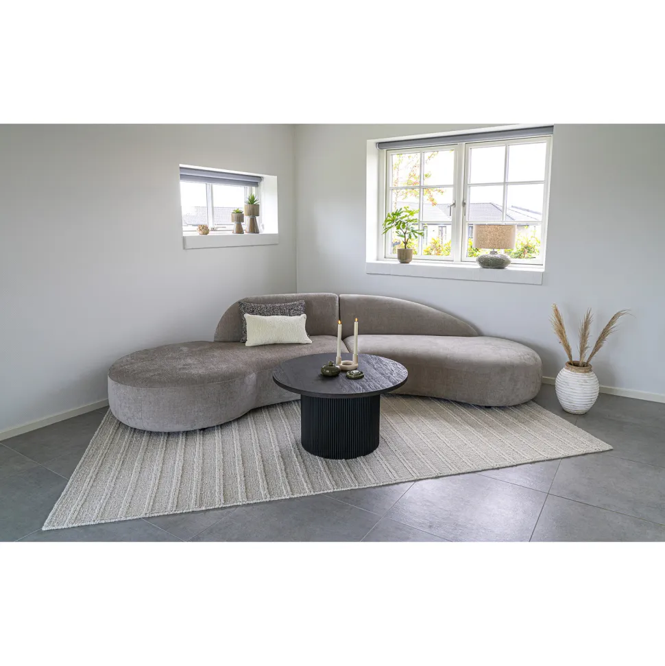 Stolik pomocniczy Boavista 80cm brązowy ciemny