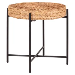 Stolik pomocniczy Naro 50cm naturalny  hiacynt