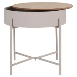 Stolik pomocniczy Sisco                   kaszmirowy/naturalny