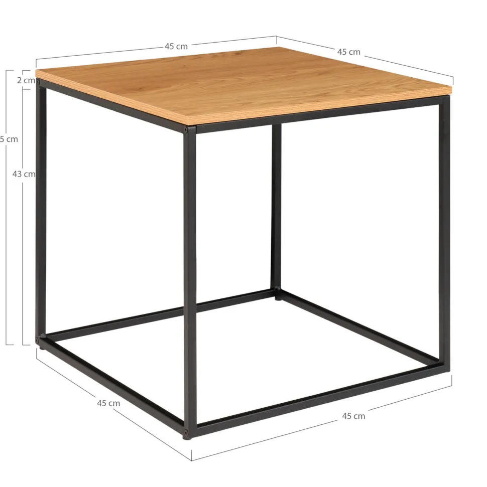 Stolik pomocniczy Vita dąb naturalny