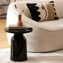 Stolik Sita czarny metalowy