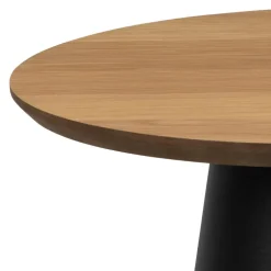 Stolik Soli 45cm dąb/czarny