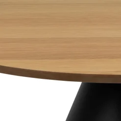 Stolik Soli 85cm dąb/czarny