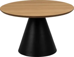 Stolik Soli 65cm dąb/czarny