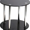 Stolik Susie szklany czarny