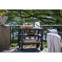 Stolik/wózek Taormina czarny