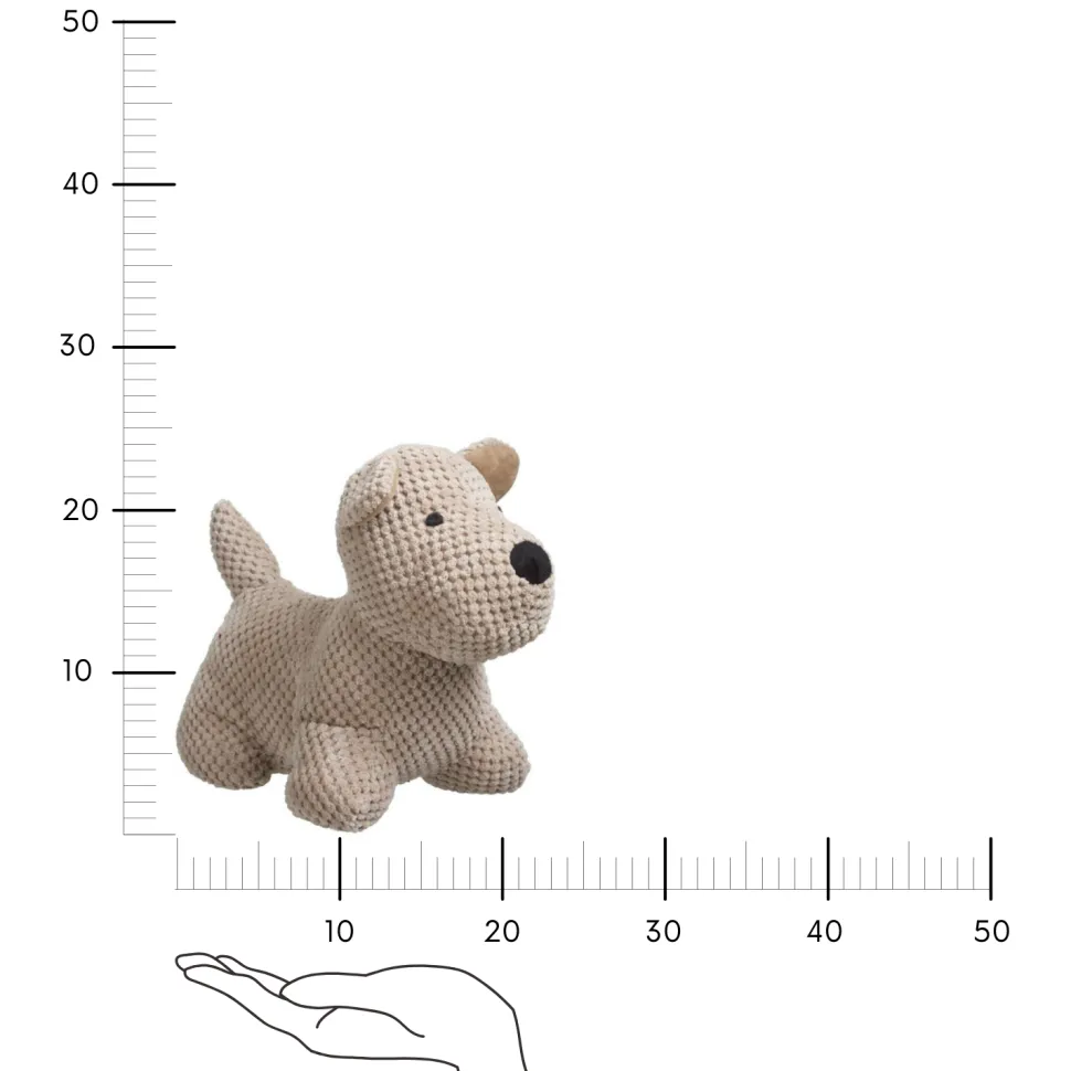 Stoper do drzwi Pies beżowy