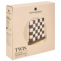 Szachownica Twis 27x28 cm paulownia