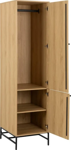 Szafa Albany wąska dąb naturalny