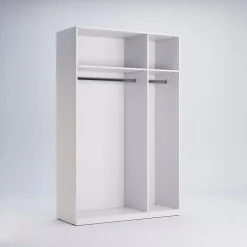 Szafa Anciano 3 drzwi z lustrem brązowa