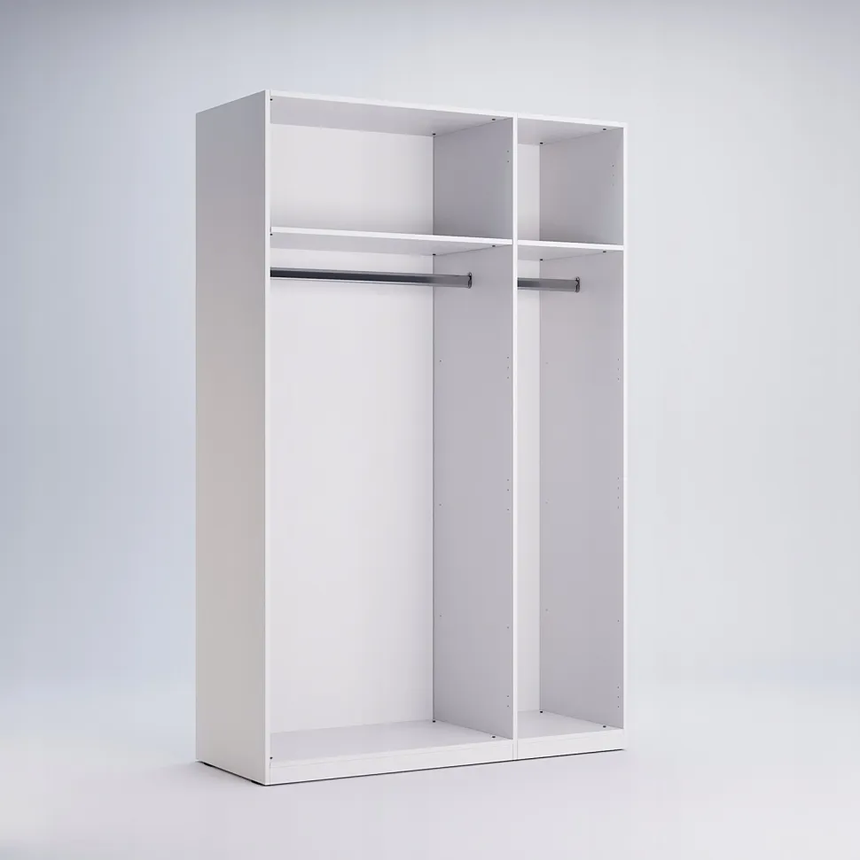 Szafa Anciano 3 drzwi z lustrem brązowa