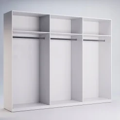 Szafa Diamante 281cm biały połysk