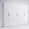 Szafa Flory 6 drzwi biała połysk