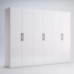 Szafa Flory 6 drzwi biała połysk