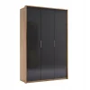Szafa Lana 3 drzwiowa dąb/szary