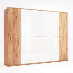 Szafa Madera 6 drzwi dąb/biały