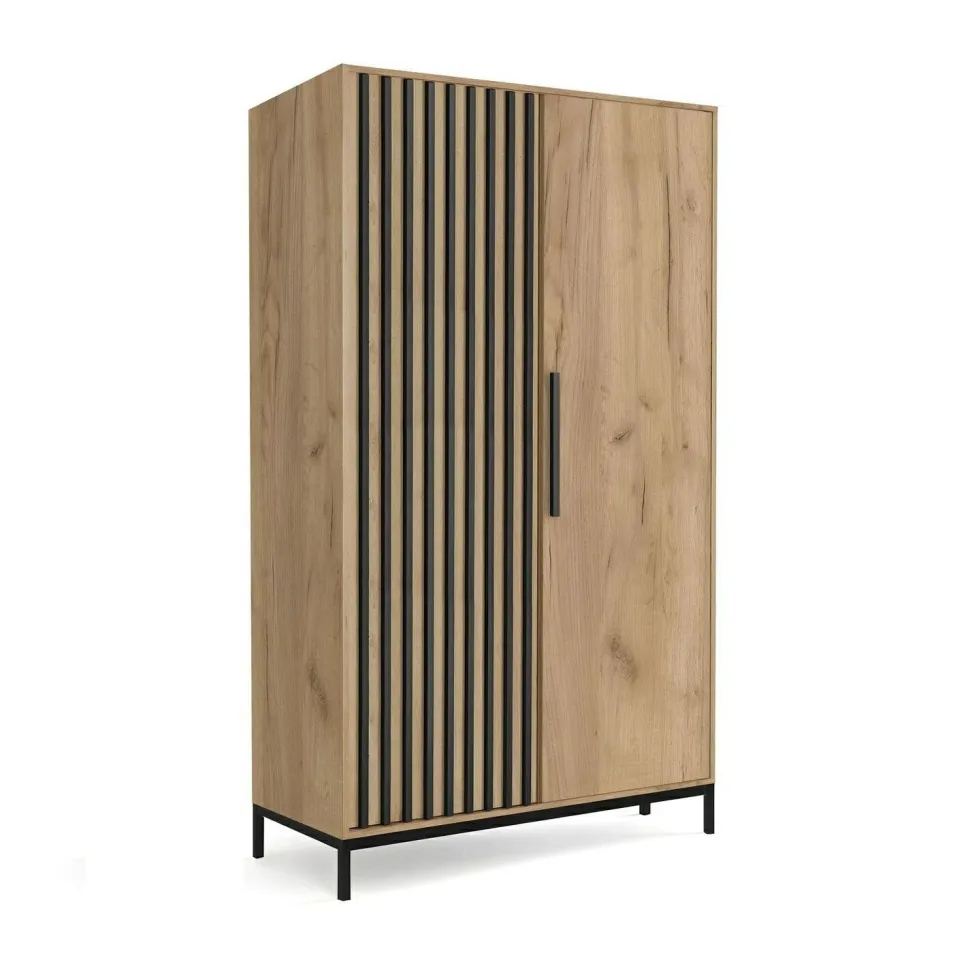 Szafa Markle dąb craft/czarny