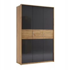 Szafa Matle 3 drzwi dąb/szary