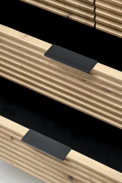 Szafa Nihala dąb artisan/ czarna