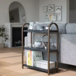 Szafka Bellwood czarny/orzech