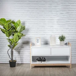 Szafka Kopenhaga biała/ naturalna