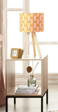 Szafka kubik na nóżkach Kali naturalny