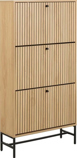 Szafka na buty Albany 3 fronty dąb naturalny