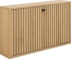 Szafka na buty Albany wisząca dąb naturalny