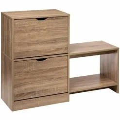 Szafka na buty Tiro z półką naturalna