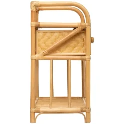 Szafka nocna Aoni rattan naturalny