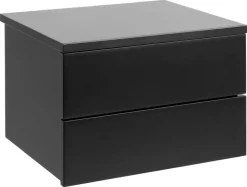 Szafka nocna Avignon wisząca duża czarna