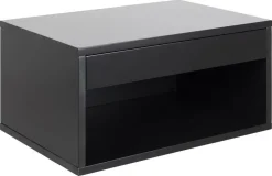 Szafka nocna Cholet wisząca czarna