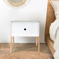 Szafka nocna Crane biała
