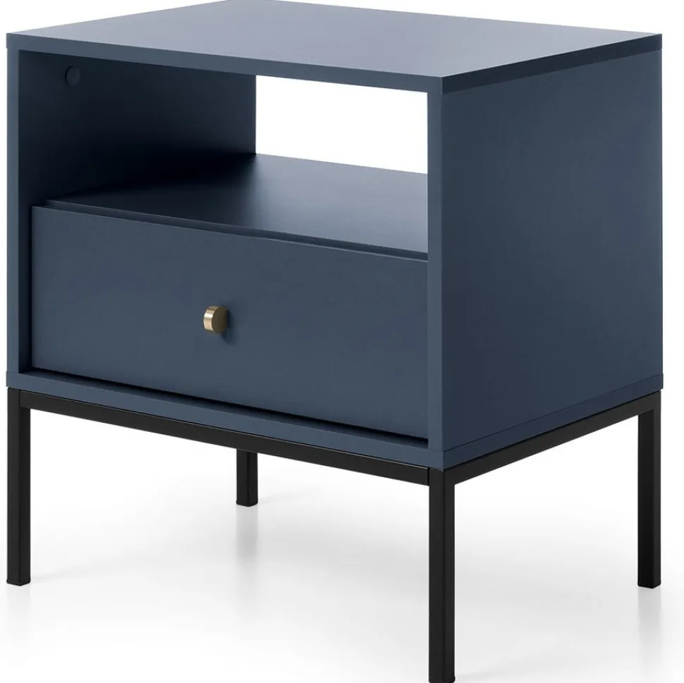 Szafka nocna Evora granatowa