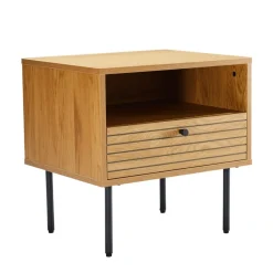 Szafka nocna Lattes dąb z 1 szufladą