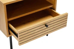 Szafka nocna Lattes dąb z 1 szufladą