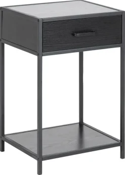 Szafka nocna Seaford czarna