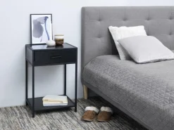 Szafka nocna Seaford czarna