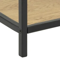 Szafka nocna Seaford naturalny/czarny