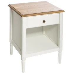 Szafka nocna Solen biała