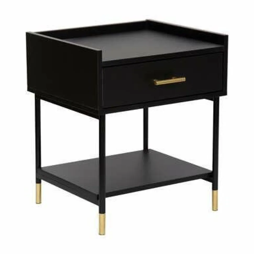 Szafka nocna Tedy czarna