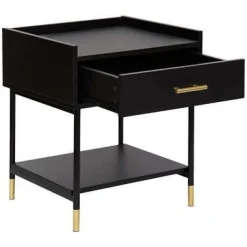 Szafka nocna Tedy czarna